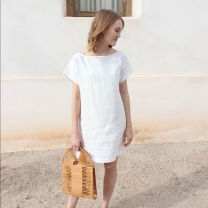 Ozma Weekend Dress in White S